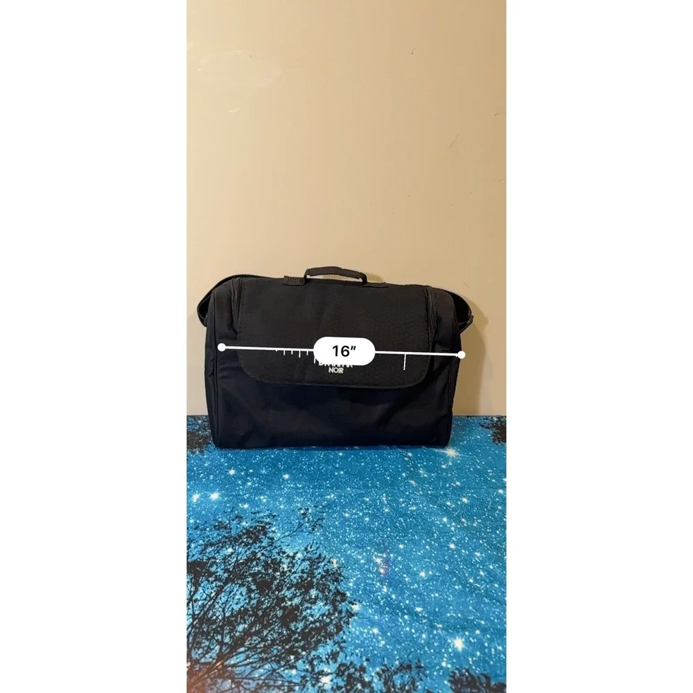 Drakkar Noir Mens Black Red Duffel Travel Gym Bag Shoulder Strap Promotional
